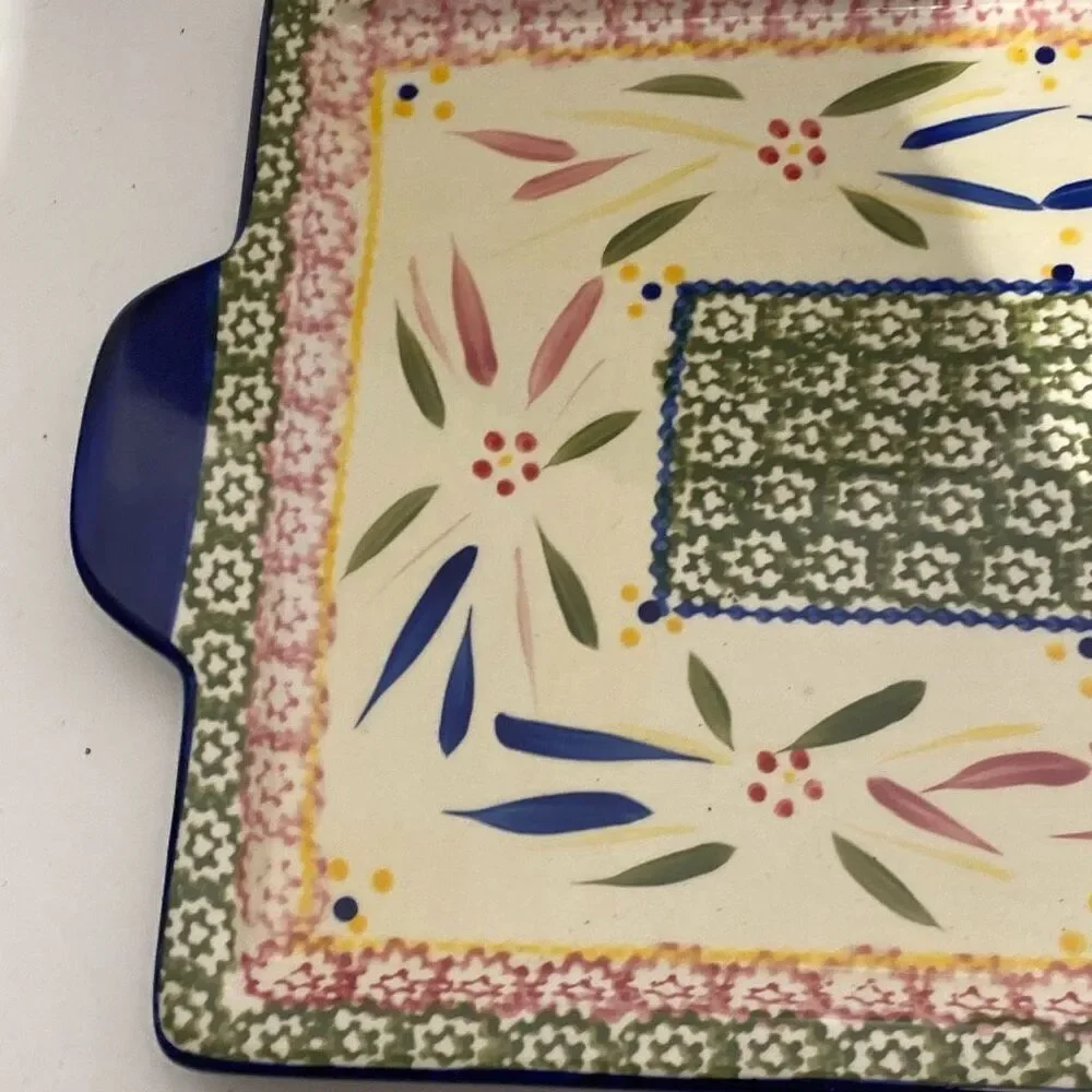Temp-tations Multicolor Presentable Ovenware By Tara Rectangular Baking Pan Dish